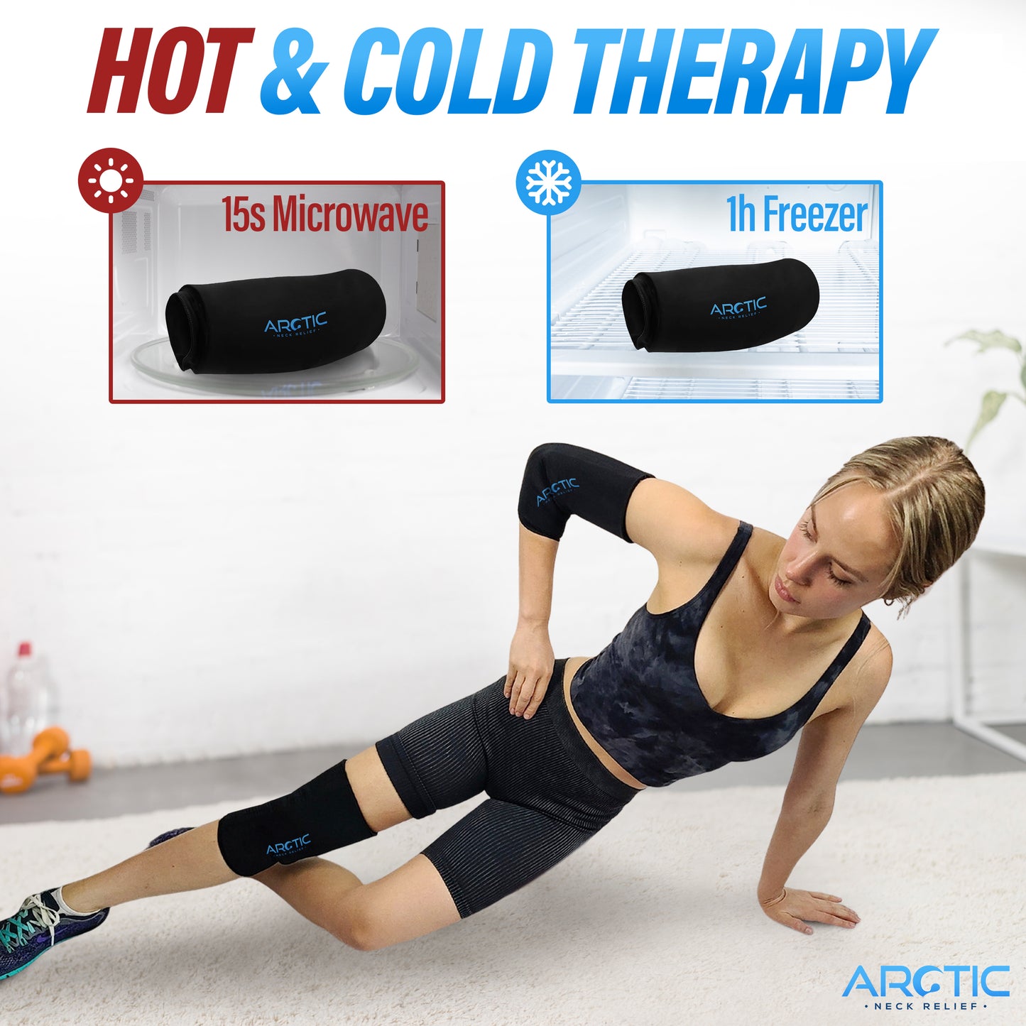 Cold Therapy Compression Ice Sleeve - 2 pack