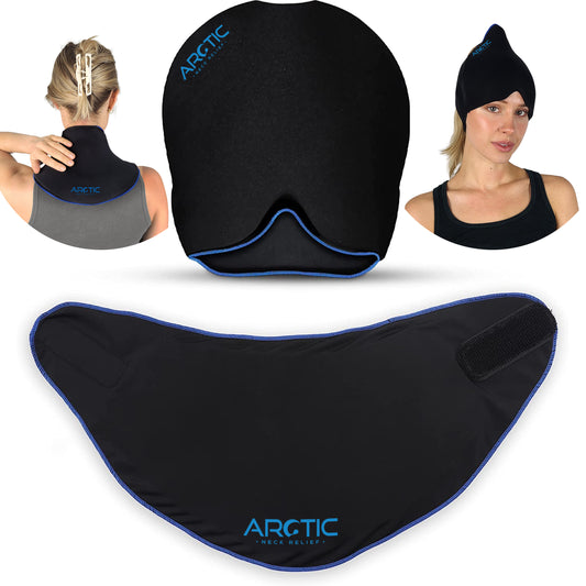 Head Cap and Neck Wrap cold and heat compression pack